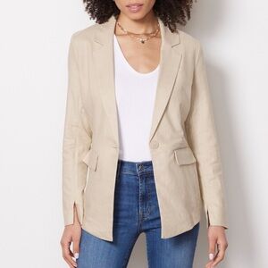 Evereve Brick Lane Linen Blazer